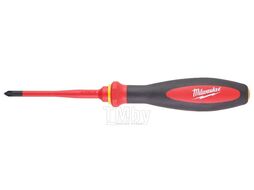 Отвертка изолированная тонкая MILWAUKEE VDE PH1 x80 4932471448
