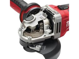 УШМ (болгарка) аккумуляторная MILWAUKEE M18 CAG125X-502С FUEL (Li-Ion5Ач) 4933448866