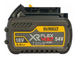 Аккумуляторная батарея DEWALT 54/18 В XR FLEXVOLT Li-Ion 6.0 Ач (совместима с инструментами XR 18 В) DCB546-XJ