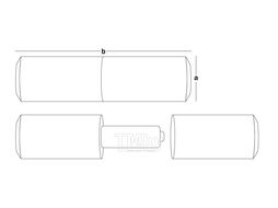 Петля точеная с шариком EKT 25x100 TPS-25 (шт) CV012889