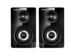 Акустика Sven SPS-750 2.0 50Вт, 40-25000Ghz, Дерево, Black