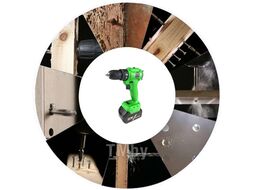 Дрель-шуруповерт аккумуляторная Greenpower 20 Pro Zitrek 063-4060