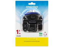 Фонарь SmartBuy Yukon SBF-HL017-B, налобный, 1 Вт синий
