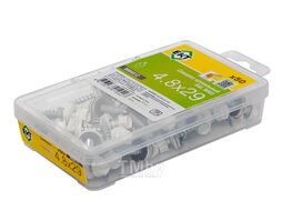 Саморез кровельный EKT 4,8х29 RAL 9003 (белый сигнальный), в пласт. контейнере (упак/50шт) B004512
