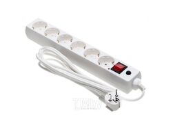 Сетевой фильтр ETP 6/3м, 16А/3,5кВт с з/к с выкл. ПВС 3x1,5 сет. 77505