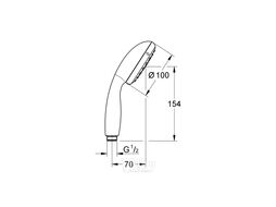 Душевая лейка Grohe New Tempesta (27597001)
