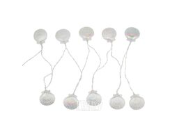Каскад Lamper Хранитель жемчужины LED 4 м с выносной солнечной панелью 2 м и аккумулятором, холодное белое свечение