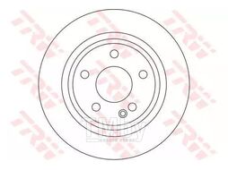 Тормозной диск MERCEDES-BENZ A-CLASS 2004- F TRW DF4383