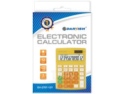 Калькулятор Darvish DV-2707-12Y (желтый)