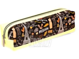 Пенал Hatber Paris Yellow / Npt 81263