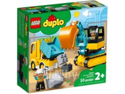 Конструктор Lego Duplo Грузовик и гусеничный экскаватор 10931
