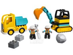Конструктор Lego Duplo Грузовик и гусеничный экскаватор 10931