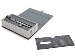 Ручка-роллер имиджевая Parker Sonnet Core Stainless Steel GT 1931506