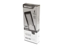 Светильник светодиодный консольный ДКУ 01-100-5000К-ШС IP65 черный REXANT