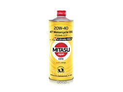 Моторное масло MITASU 20W40 1L 4-STROKE MA2 (API SL SJ JASO MA2) MJ-944-1