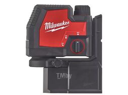Аккумуляторный линейный лазерный нивелир с двумя точками L4 CLLP-301C MILWAUKEE 4933478099