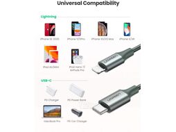 Кабель Ugreen US304 / 60761 (2м, черный)