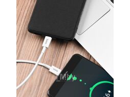 Кабель Hoco X23 USB-C-Type-C (1м, белый)
