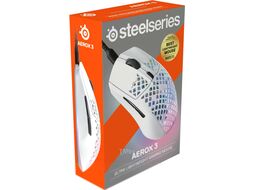Мышь SteelSeries Aerox 3 2022 / 62603 (Snow)