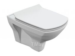 Унитаз подвесной с инсталляцией Cersanit Carina S-MZ-CARINA-XL-COn-S-DL-w + S-IN-MZ-VECTOR + BU-ENT/Cm