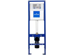 Унитаз подвесной с инсталляцией Cersanit Carina S-MZ-CARINA-XL-COn-S-DL-w + S-IN-MZ-VECTOR + BU-ENT/Cm