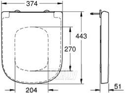 Унитаз подвесной с инсталляцией GROHE Euro 39206000 + 39330001 + 38750001