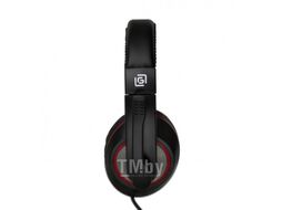 Наушники-гарнитура Oklick HS-L390G Dragon (черный/красный)