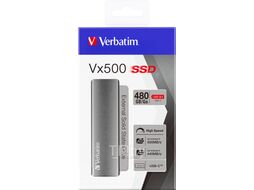 Внешний жесткий диск Verbatim Vx500 External SSD USB 3.1 G2 480GB / 47443