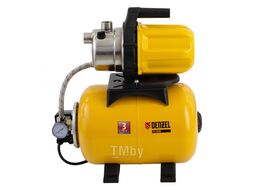 Насосная станция PS800X 800 Вт, 3200 л/ч, ресивер 24 л, подъем 38 м, нержавейка Denzel 97210