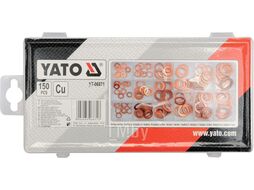 Шайбы медные (набор 150шт) Yato YT-06871
