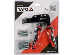Пистолет для установки дюбелей "Молли" +10 дюбелей Yato YT-51450