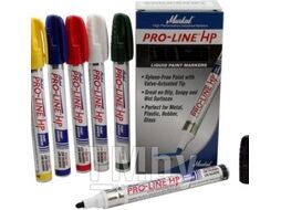 Маркер промышл. перманентный на основе жидк. краски MARKAL PRO-LINE HP ЧЕРНЫЙ (толщ. линии 3 мм) (Цвет черный)