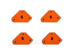 Уголки магнитные для сварки WESTER MCS (4 шт.) 829-001, углы 45, 90, 135, 5кг
