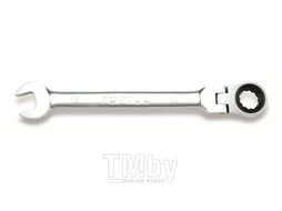 Ключ комбинированный 18мм с поворотной трещоткой TOPTUL (AOAH1818)