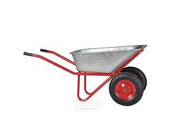 Тачка строительная SKIPER 2x125 PROFI (до 125л, до 330кг, 2x4.00-8, пневмо)