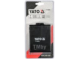 Сверло-метчик М3-M10 HEX (набор 7пр.) Yato YT-44849