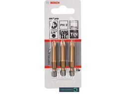 Набор из 3 насадок-бит Max Grip PH2 49мм 2.607.001.552 BOSCH