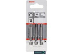 Насадка-бита с шестигранным шлицем Extra-Hart HEX5 49мм (3шт) 2.607.001.734 BOSCH