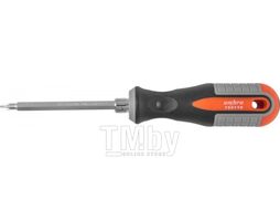 Отвертка стержневая двусторонняя ROUND GRIP, РН1,SL5x100 мм Ombra 755110