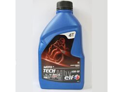 Моторное масло синт. ELF MOTO 4 TECH (1L) для мотоциклов 10W50 API SL, JASO MA2 194956