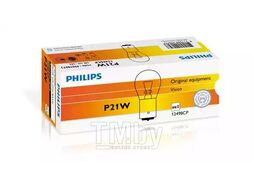 Автолампа (871150049078073) (10шт.в кор.), P21W, 12V, 21W, BA15s, Standard PHILIPS 12498CP