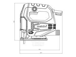 Лобзик электрический Metabo STEB 65 Quick 601030500