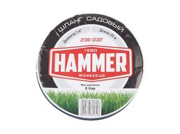 Шланг садовый Hammer 236-032 25м 3/4 ПВХ армированный 3-х слойный 604870
