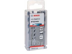 Сверло по металлу HSS PointTeQ 135 D4,6 47мм (10шт) 2.608.577.214 BOSCH