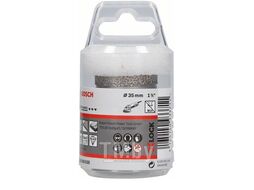 Алмазная коронка Best for Ceramic Dry Speed X-LOCK, 35х35 мм, по керамике BOSCH 2608599035