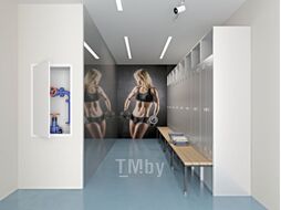 Люк ревизионный Alkraft С нажимным замком 100x150