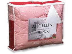 Одеяло Angellini Дуэт 8с020дб (200x205, розовый/белый)