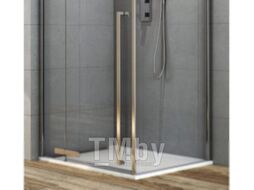 Душевой уголок Aquanet Ideal 100x100 / AE-AXC10MZ-S-С (прозрачное стекло/хром)