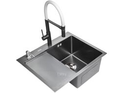 Мойка кухонная Avina HM5848 R (графит)