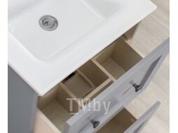 Тумба с умывальником Belux Болонья Н50-02 (30, железный серый/матовый)